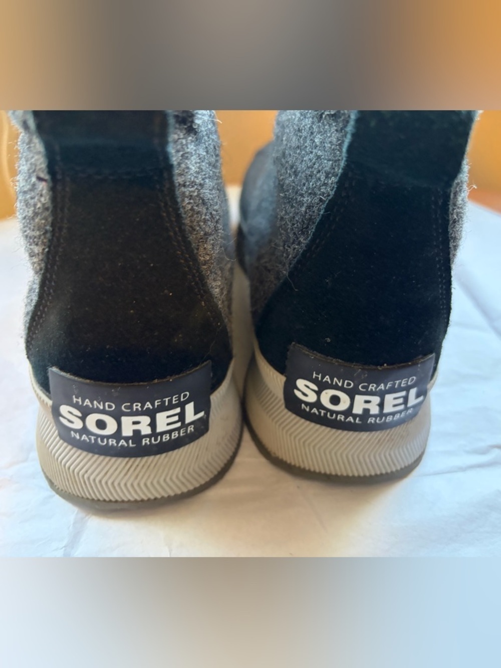Sorel Out N About III Duck Boot Black Gray Size 9 - Picture 5 of 15